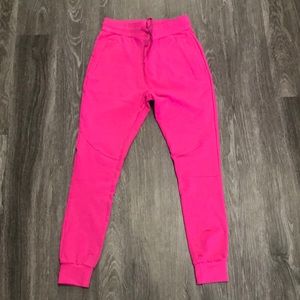Miami Vice Pink BuffBunny Jasmine Jogger Size Small